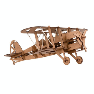Maquette Avion Biplan XL 65 x 57 cm - Kelpi - Rougier et Plé