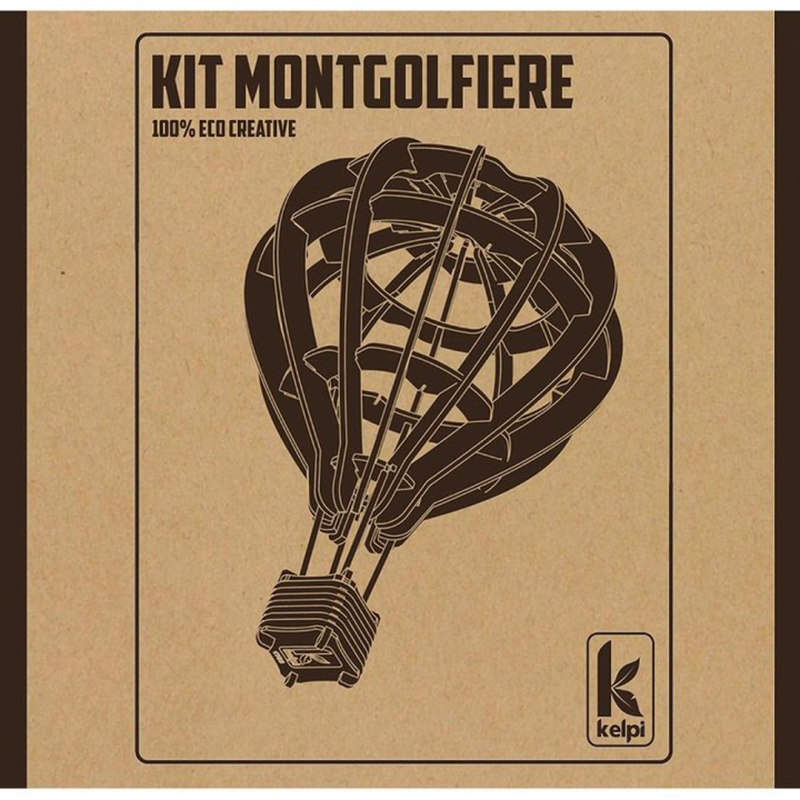 Maquette Montgolfière XL 48 x 33 cm - Kelpi - Rougier et Plé