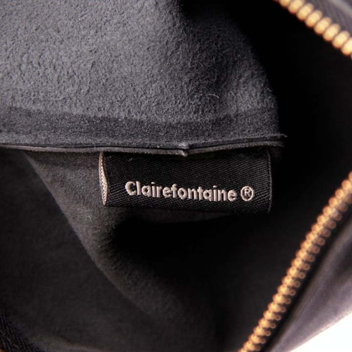 Pochette universelle en cuir Forêt Noire 27 x 19 cm Lion - Clairefontaine - Rougier et Plé