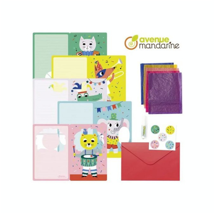 Boîte créative Papier Vitrail - Avenue Mandarine - Rougier et Plé