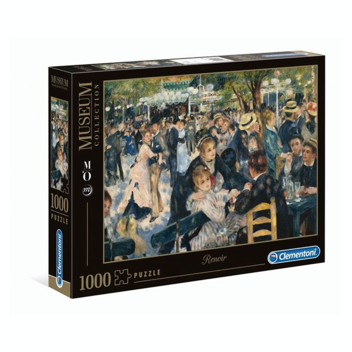 Puzzle Bal du moulin de la Galette de Renoir 1000 pièces - Clementoni - Rougier et Plé