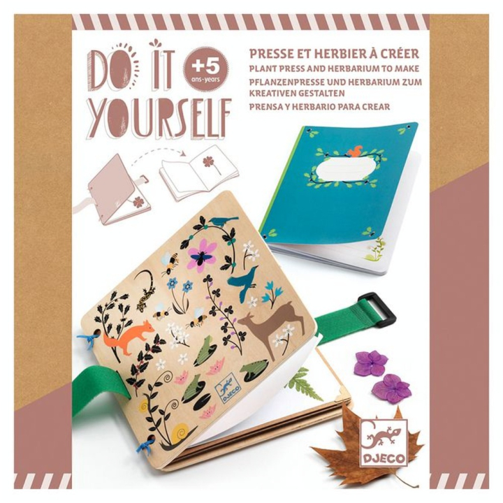 DIY À créer Presse et Herbier Petit botaniste - Djeco - Rougier et Plé