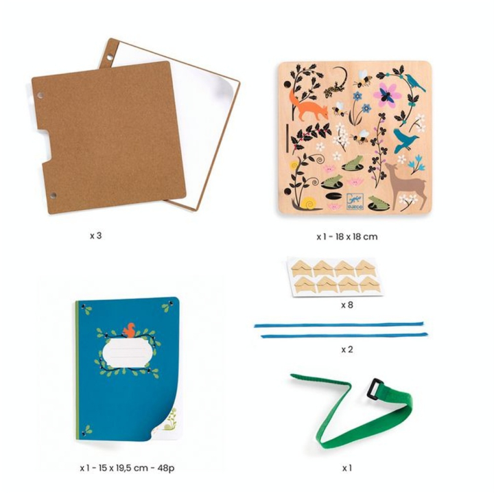 DIY À créer Presse et Herbier Petit botaniste - Djeco - Rougier et Plé