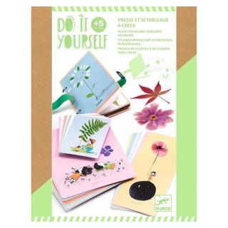 DIY À créer Presse et Tableaux Inspirante Nature - Djeco - Rougier et Plé