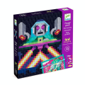Coffret Pixel Art Tissage papier Invaders - Djeco - Rougier et Plé