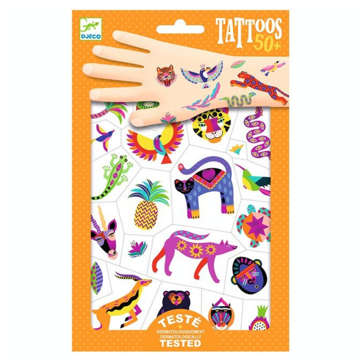 Tatouage Wild Beauty - Djeco - Rougier et Plé