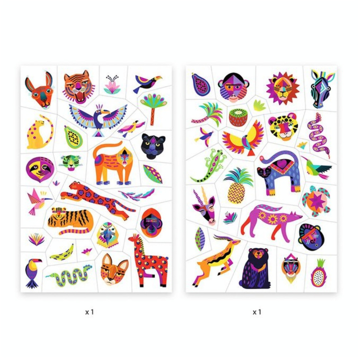 Tatouage Wild Beauty - Djeco - Rougier et Plé