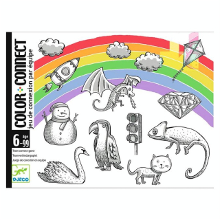 Jeu de cartes Color Connect - Djeco - Rougier et Plé