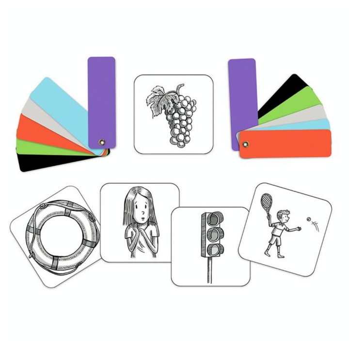 Jeu de cartes Color Connect - Djeco - Rougier et Plé