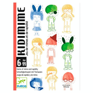 Jeu de cartes Kidimime - Djeco - Rougier et Plé