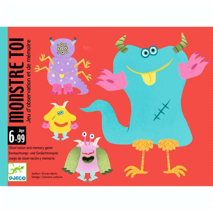 Jeu de cartes Monstre toi - Djeco - Rougier et Plé