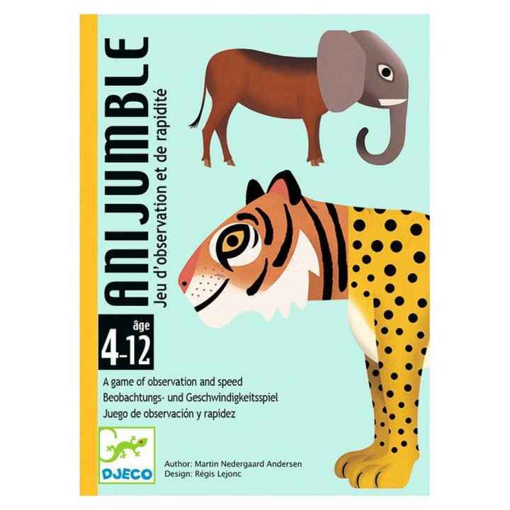 Jeu de cartes Anijumble - Djeco - Rougier et Plé