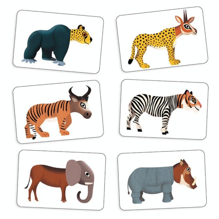 Jeu de cartes Anijumble - Djeco - Rougier et Plé
