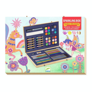 Coffret Artiste Sparkling Color box - Djeco - Rougier et Plé