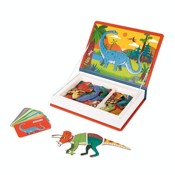 Coffret magnétique Magnéti'Book Dinosaures - Janod - Rougier et Plé