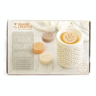 Kit DIY L'Atelier Fondants à Bougies - Graine Créative - Rougier et Plé