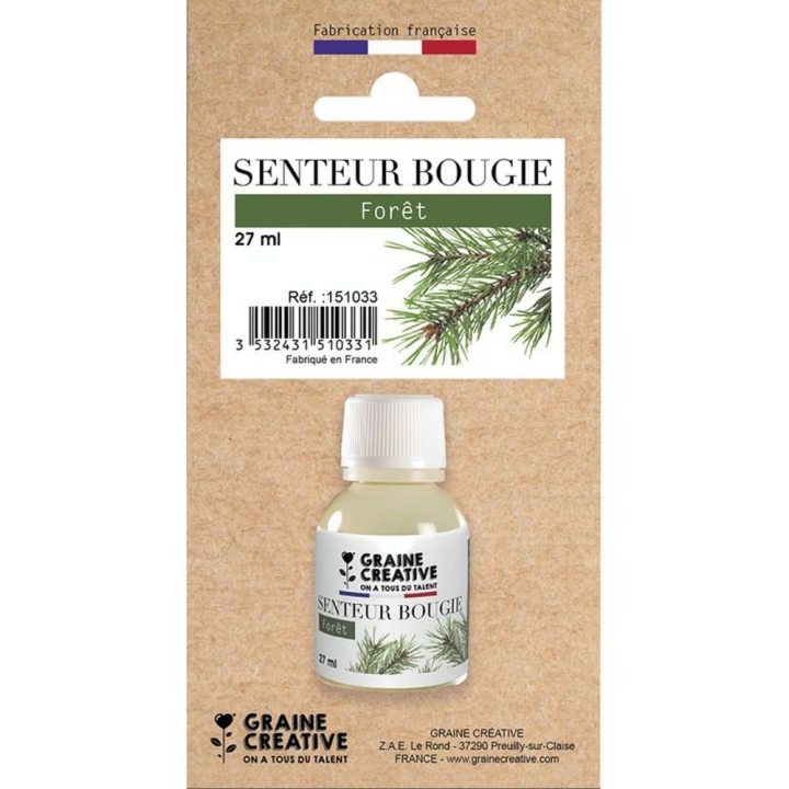 Parfum à bougie 27 ml Forêt - Graine Créative - Rougier et Plé