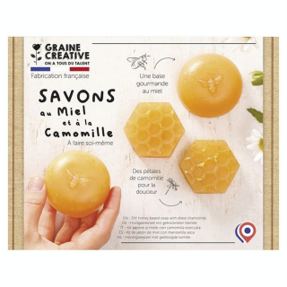 Kit DIY Savons Miel et Camomille - Graine Créative - Rougier et Plé