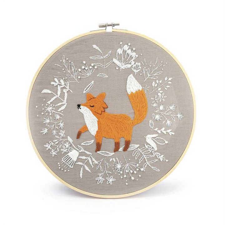 Kit de broderie Renard - Graine Créative - Rougier et Plé