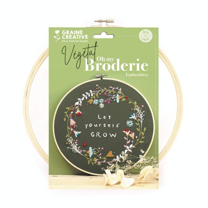 Kit de broderie Végétal - Graine Créative - Rougier et Plé