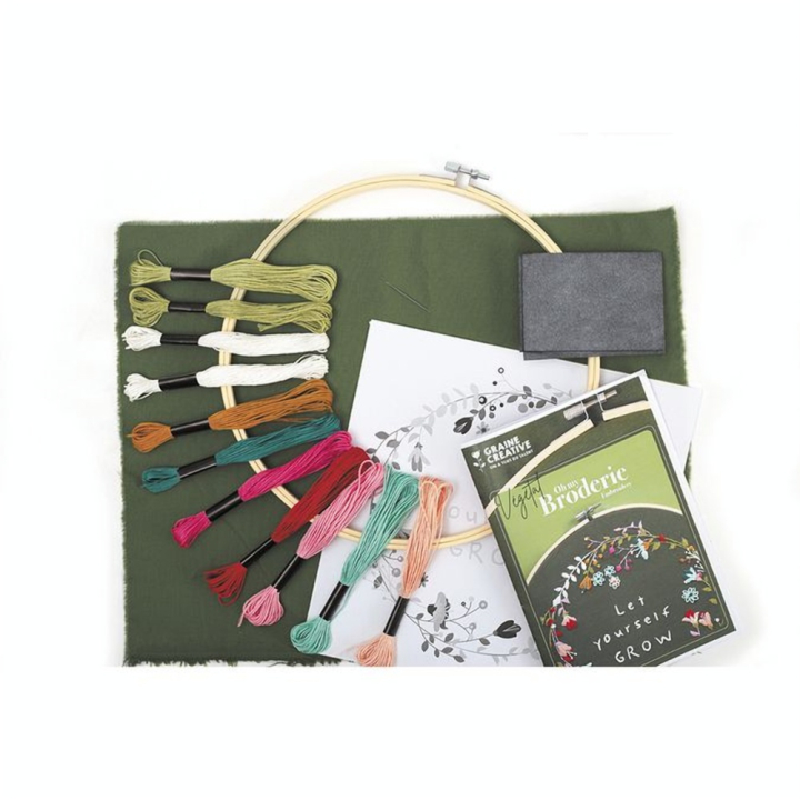 Kit de broderie Végétal - Graine Créative - Rougier et Plé