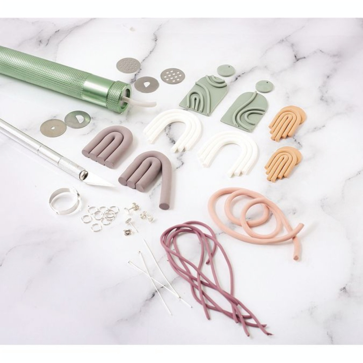 Coffret Fimo Bijoux Line Art - Graine Créative - Rougier et Plé