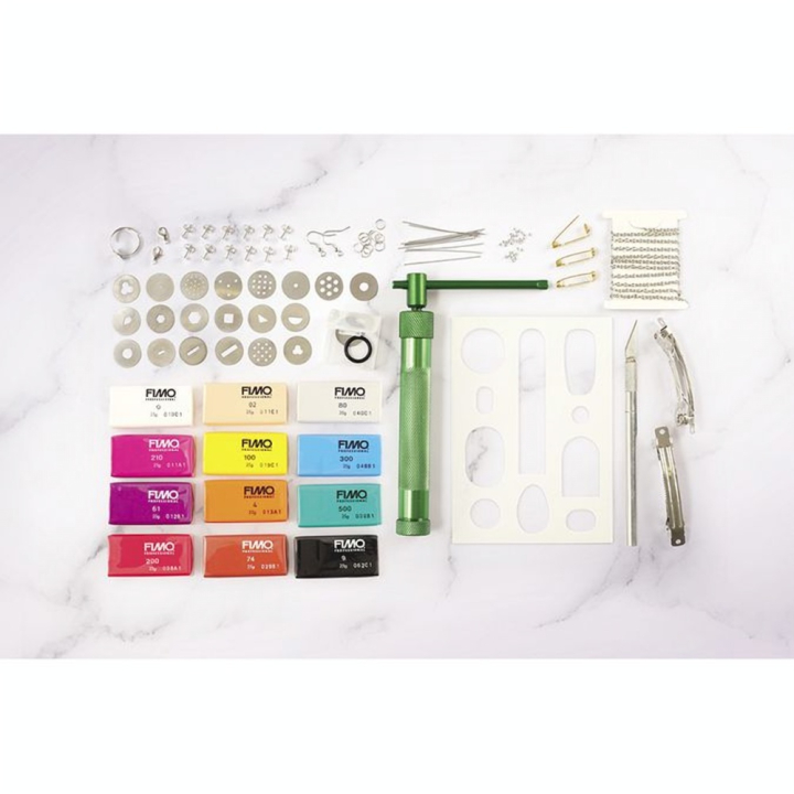 Coffret Fimo Bijoux Line Art - Graine Créative - Rougier et Plé