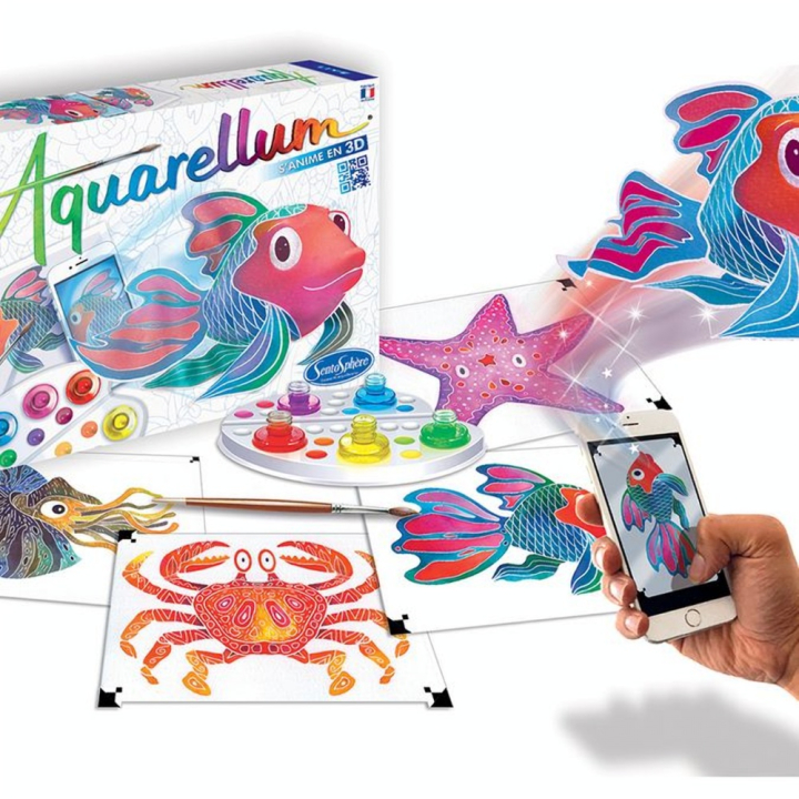 Aquarellum 3D Live Fonds Marins - Sentosphère - Rougier et Plé