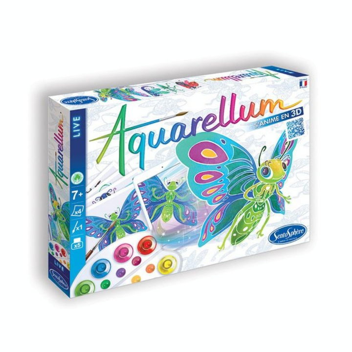 Aquarellum 3D Live Insectes - Sentosphère - Rougier et Plé