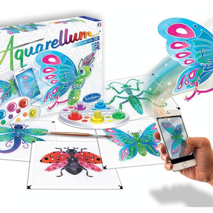 Aquarellum 3D Live Insectes - Sentosphère - Rougier et Plé