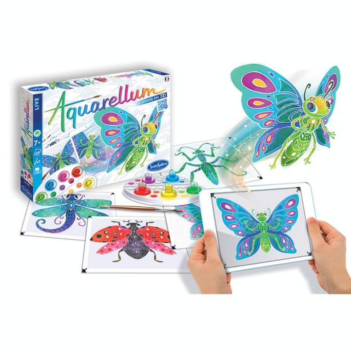 Aquarellum 3D Live Insectes - Sentosphère - Rougier et Plé