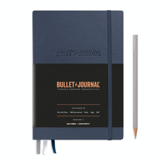 Bullet Journal Edition 2 Medium A5 120g/m² 206 p Blue22 - Leuchtturm1917 - Rougier et Plé