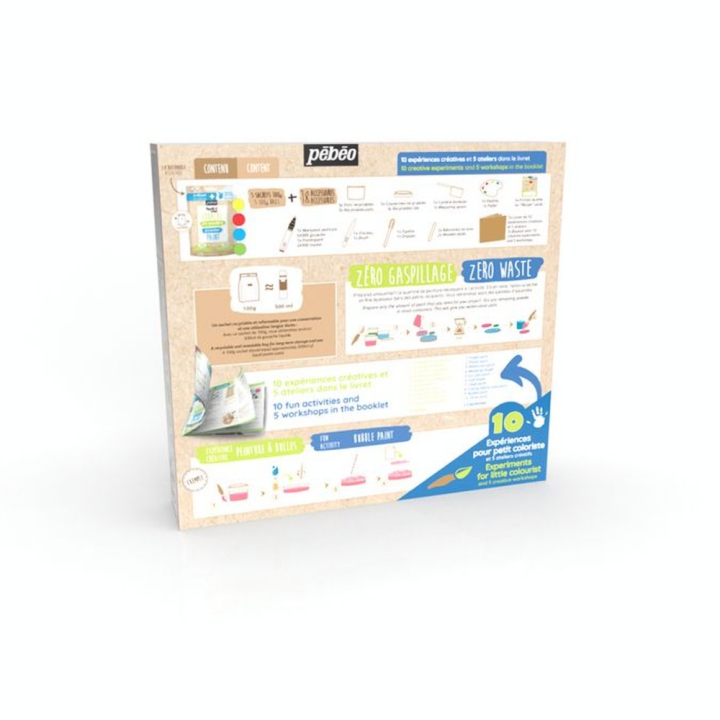 Gouache en poudre Tactilcolor Coffret Color Lab Petit coloriste - Pébéo - Rougier et Plé