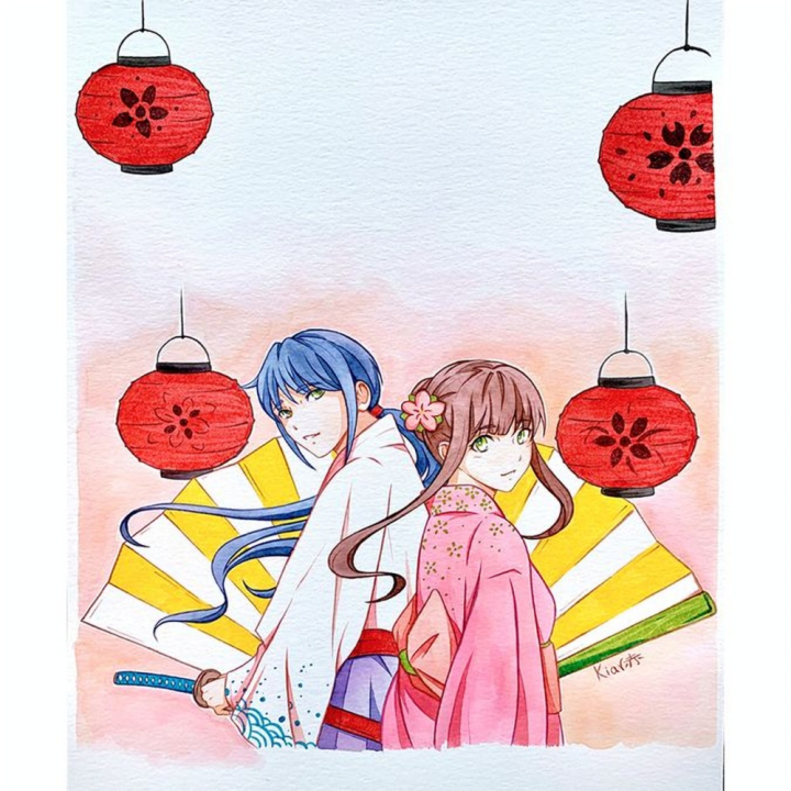 Encre Aquarelle Colorex Kit initiation Manga - Pébéo - Rougier et Plé