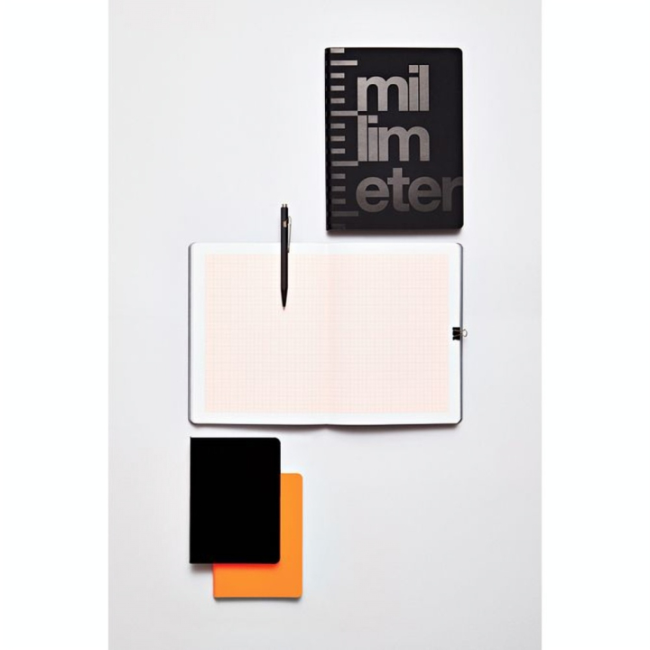 Carnet de notes Graphic L Millimeter 16.5 x 22 cm Grilles millimétrées - Nuuna - Rougier et Plé