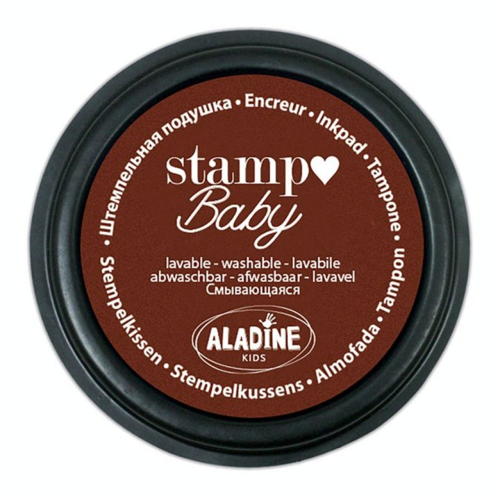 Tampon Bois Stampo Baby Eco-Friendly Savane 5 pcs - Aladine - Rougier et Plé