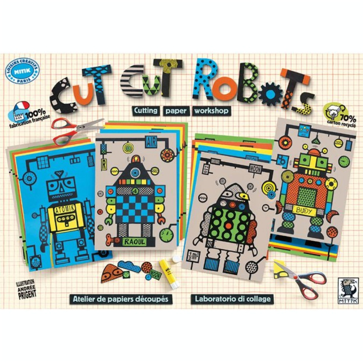 Atelier Découpage Cut Cut RoboTs - Mitik - Rougier et Plé