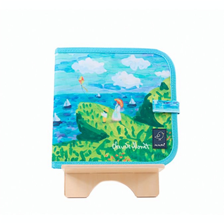 Livre de coloriage effaçable Color it & Go 20 x 20 cm Monet - Jaq Jaq Bird - Rougier et Plé