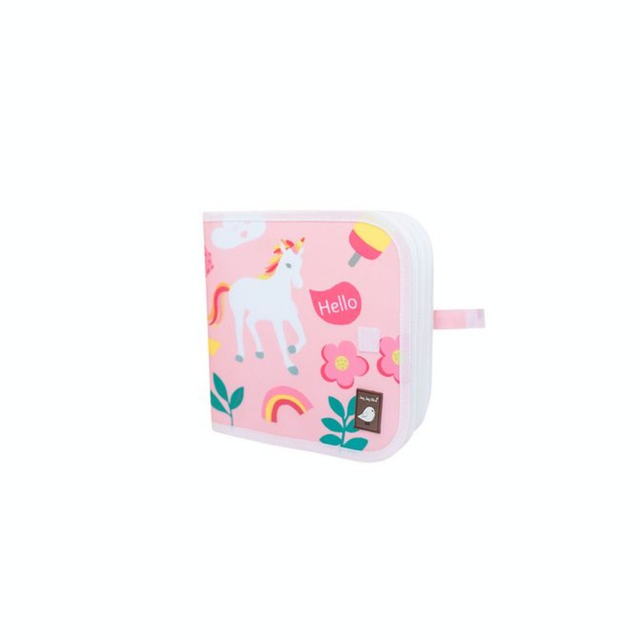 Carnet à dessin effaçable Doodle it & Go 20 x 20 cm Licorne - Jaq Jaq Bird - Rougier et Plé