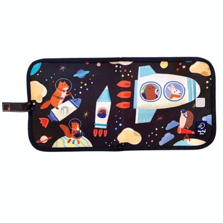 Carnet à dessin effaçable Doodle it & Go 20 x 20 cm Fusée - Jaq Jaq Bird - Rougier et Plé