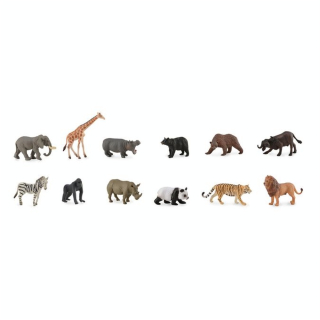 Figurines Animaux sauvages 12 pcs - CollectA - Rougier et Plé