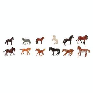Figurines Chevaux 12 pcs - CollectA - Rougier et Plé