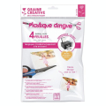 Plastique Dingue Imprimable A4 21 x 29.7 cm 4 pcs Blanc - Graine Créative - Rougier et Plé