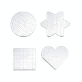 Plaque à picot pour Perle à repasser 5 mm 4 pcs 8 cm - Perlou - Rougier et Plé