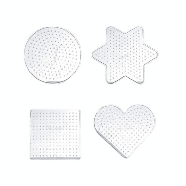 Plaque à picot pour Perle à repasser 5 mm 4 pcs 8 cm - Perlou - Rougier et Plé