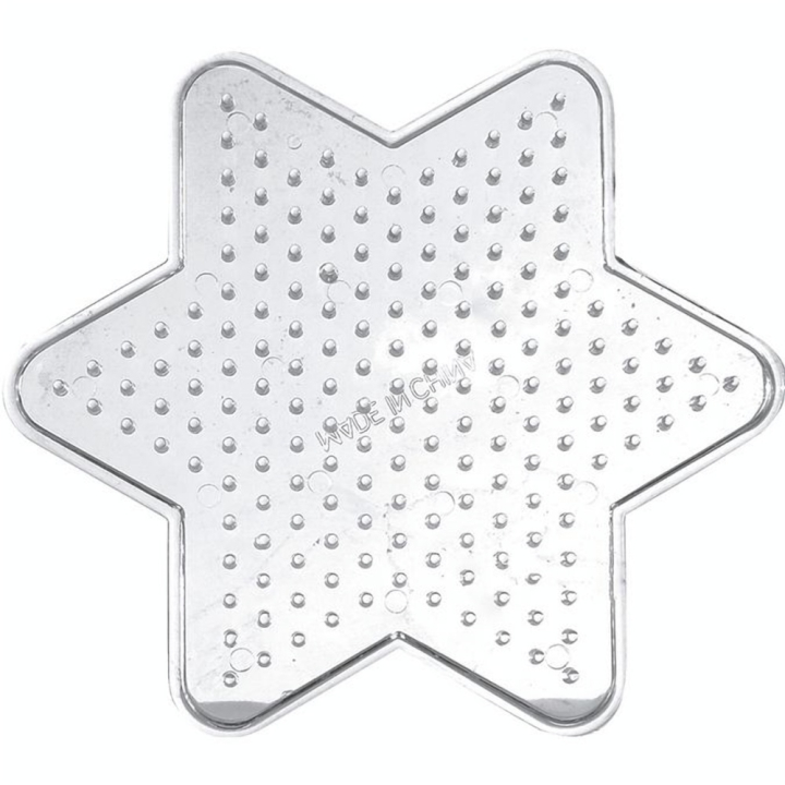 Plaque à picot pour Perle à repasser 5 mm 4 pcs 8 cm - Perlou - Rougier et Plé