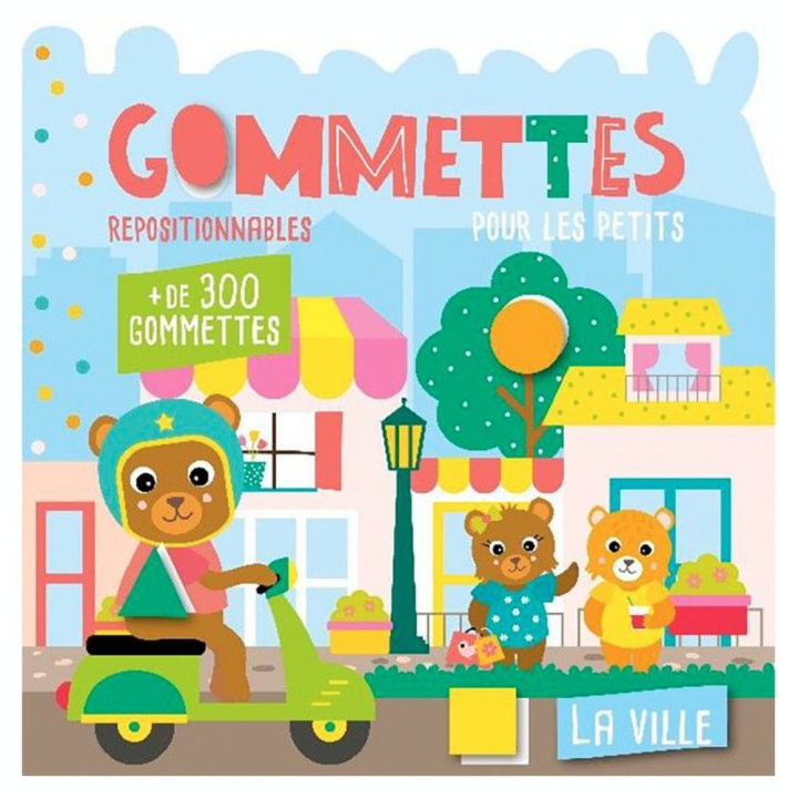 Livre Gommettes pour les petits La ville - Hemma - Rougier et Plé