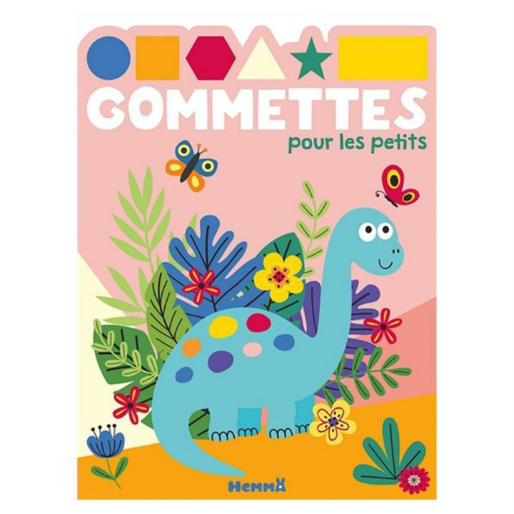 Livre Gommettes pour les petits Dinosaures - Hemma - Rougier et Plé