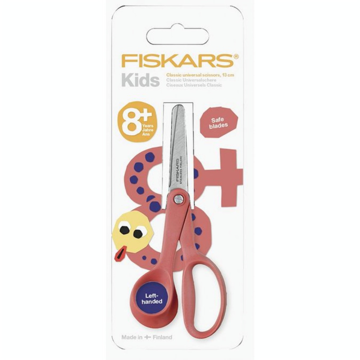 Ciseaux 13 cm pour Enfant Gaucher - Fiskars - Rougier et Plé
