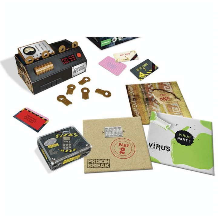 Escape Room Coffret de 4 jeux Escape Games - Riviera Games - Rougier et Plé